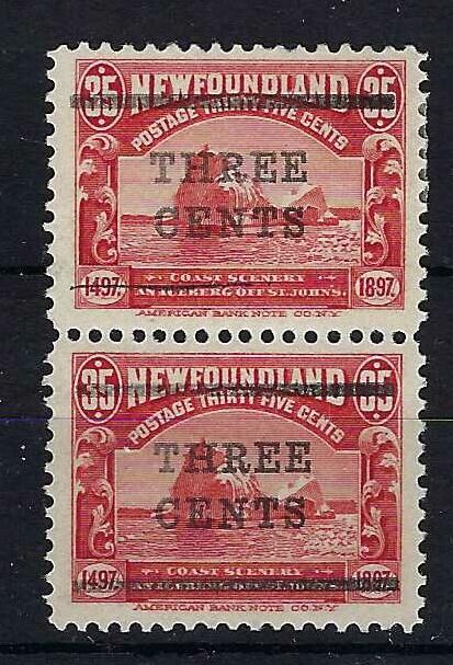 Image of Canada-Newfoundland SG 147/147b LMM British Commonwealth Stamp